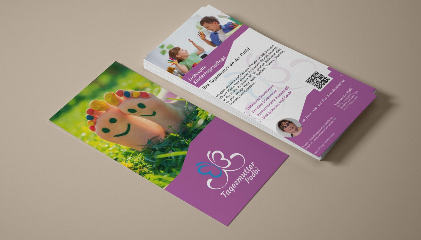 Flyer Tagesmutter Podbi