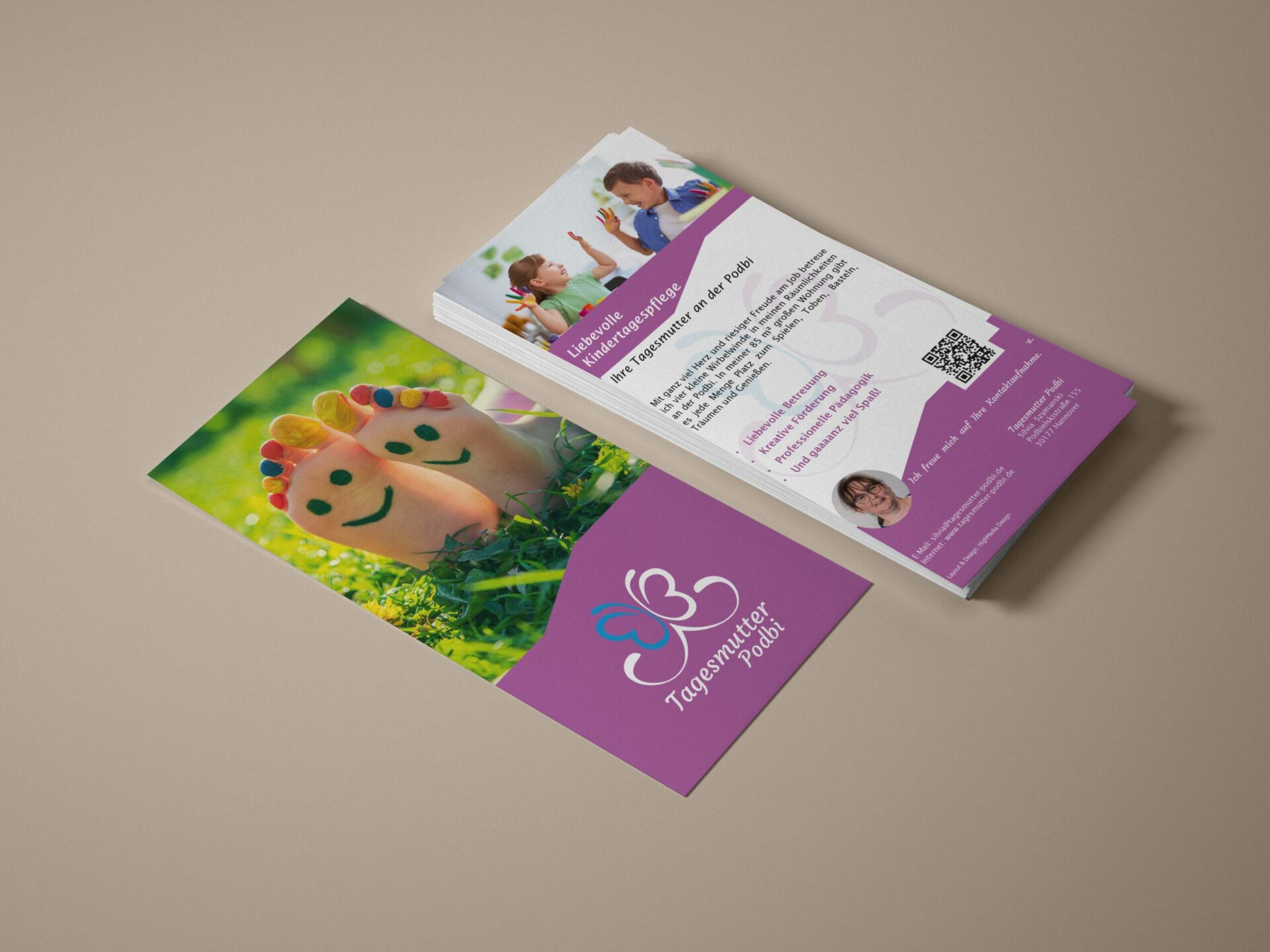 Flyer Tagesmutter Podbi